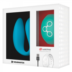 WEARWATCH - WATCHME VIBRATOR DE DOBLE TECNOLOGÍA ÍNDIGO/AGUA DE MAR