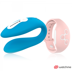 WEARWATCH - WATCHME VIBRADOR DE DOBLE TECNOLOGÍA ÍNDIGO / ROSA