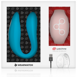 WEARWATCH - WATCHME VIBRADOR DE DOBLE TECNOLOGÍA ÍNDIGO / ROSA