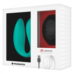 WEARWATCH VIBRADOR DUAL TECHNOLOGY WATCHME AGUAMARINA / AZABACHE