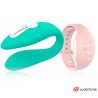 WEARWATCH - WATCHME VIBRADOR DE DOBLE TECNOLOGÍA AGUA DE MAR / ROSA