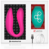 WEARWATCH - WATCHME VIBRATOR DE DOBLE TECNOLOGÍA FUCSIA / AGUA DE MAR