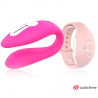 WEARWATCH - WATCHME VIBRADOR DE DOBLE TECNOLOGÍA FUCSIA / ROSA