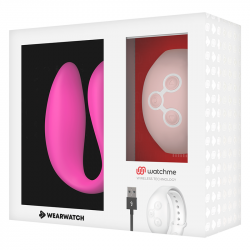 WEARWATCH - WATCHME VIBRADOR DE DOBLE TECNOLOGÍA FUCSIA / ROSA