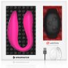 WEARWATCH - WATCHME VIBRADOR DE DOBLE TECNOLOGÍA FUCSIA/AZABACHE