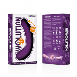 REWOLUTION REWOCURVY VIBRADOR FLEXIBLE RECARGABLE