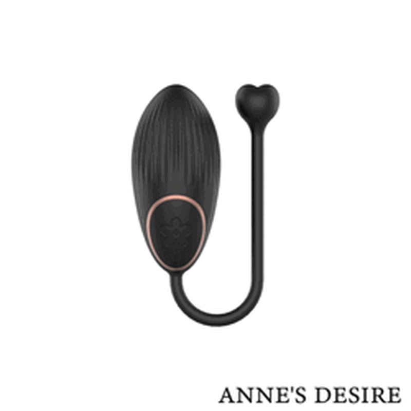 ANNE'S DESIRE - TECNOLOGÍA DE CONTROL REMOTO CON HUEVO WATCHME NEGRO/DORADO