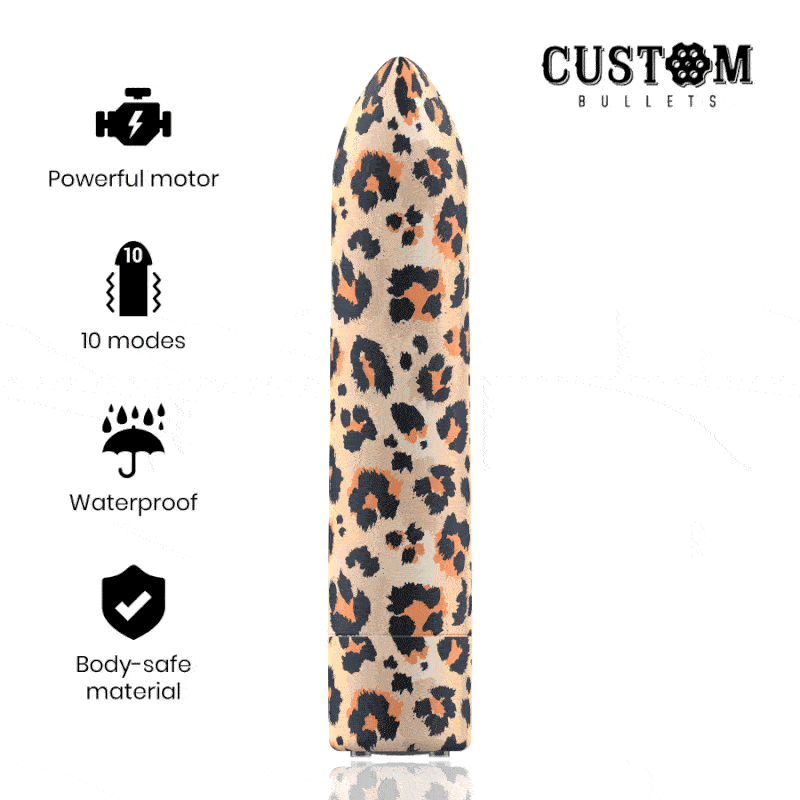 BALAS PERSONALIZADAS - LEOPARDO MAGNÉTICO 10 INTENSIDADES