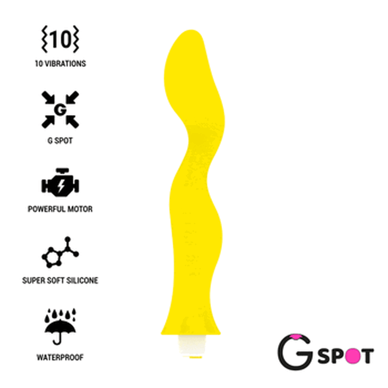 PUNTO G - VIBRADOR DE PUNTO G GAVYN AMARILLO