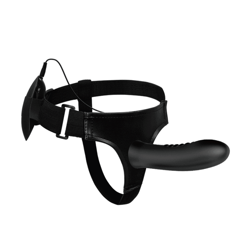 PRETTY LOVE - MYRON STRAP ON CON VIBRACIÓN Y DILDO HUECO