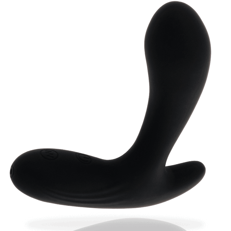 JUGUETES PARA ADICTOS - MASAJEADOR ANAL NEGRO VIBRADOR