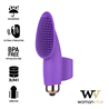 WOMANVIBE - ESTIMULADOR DE DEDO DE SILICONA AISHA
