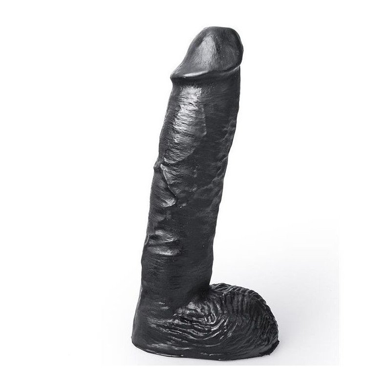 SISTEMA HUNG - DILDO REALISTA NEGRO MICKEY 24 CM