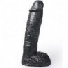SISTEMA HUNG - DILDO REALISTA NEGRO MICKEY 24 CM