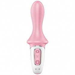 SATISFYER AIR PUMP BOOTY 5+ VIBRADOR ANAL INFLABLE - ROSA