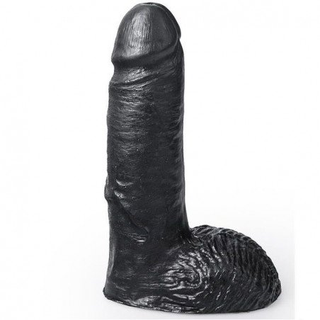 HUNG SYSTEM DILDO REALISTA COLOR NEGRO CESAR 19 CM