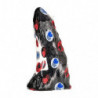 ALL BLACK - DILDO DE 23 CM
