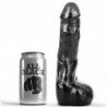 TODO NEGRO - PENE ANAL REALISTA DE 20 CM