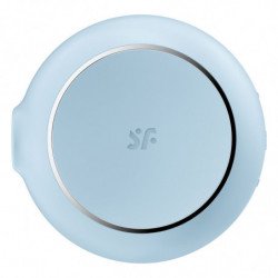 SATISFACTOR - PRO TO GO 3 ESTIMULADOR Y VIBRADOR DE DOBLE PULSO DE AIRE AZUL