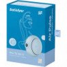 SATISFACTOR - PRO TO GO 3 ESTIMULADOR Y VIBRADOR DE DOBLE PULSO DE AIRE AZUL