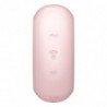 SATISFYER PRO TO GO 3 ESTIMULADOR Y VIBRADOR DOBLE - ROSA