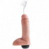 KING COCK PENE REALISTICO EYACULADOR NATURAL 20.32CM