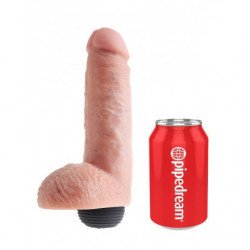 KING COCK PENE REALISTICO EYACULADOR NATURAL 20.32CM