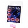 TALOKA - 5 BOLAS BRASILEÑAS REFRESCANTES CON EFECTO VIBRATORIO Y GEL EXCITANTE