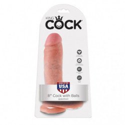 KING COCK 8" PENE...