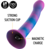 MITOLOGÍA - DILDO GALÁCTICO DION S - VIBRADOR COMPATIBLE CON TECNOLOGÍA INALÁMBRICA WATCHME
