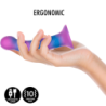 MITOLOGÍA - DILDO GALÁCTICO DION S - VIBRADOR COMPATIBLE CON TECNOLOGÍA INALÁMBRICA WATCHME