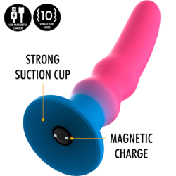 MYTHOLOGY - KUNO UTOPIA DILDO S - VIBRADOR COMPATIBLE CON TECNOLOGÍA INALÁMBRICA WATCHME