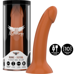 MYTHOLOGY - DILDO RUNE ROYAL M - VIBRADOR COMPATIBLE CON TECNOLOGÍA INALÁMBRICA WATCHME