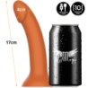 MYTHOLOGY - DILDO RUNE ROYAL M - VIBRADOR COMPATIBLE CON TECNOLOGÍA INALÁMBRICA WATCHME