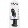 KING COCK - 9 DILDO NEGRO 22,9 CM
