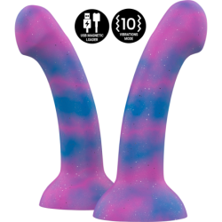 MITOLOGÍA - DILDO GALÁCTICO DION M - VIBRADOR COMPATIBLE CON TECNOLOGÍA INALÁMBRICA WATCHME