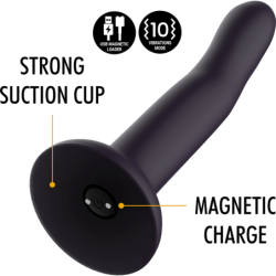 MYTHOLOGY - DUMAN MYSTIC DILDO L - VIBRADOR COMPATIBLE CON LA TECNOLOGÍA INALÁMBRICA WATCHME