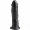 KING COCK - 9 DILDO NEGRO 22,9 CM