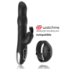 BRILLY GLAM - VIBRADOR Y ROTADOR MOEBIUS RABBIT + CONTROL REMOTO WATCHME