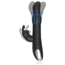 BRILLY GLAM - VIBRADOR Y ROTADOR MOEBIUS RABBIT + CONTROL REMOTO WATCHME