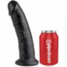 KING COCK - 9 DILDO NEGRO 22,9 CM