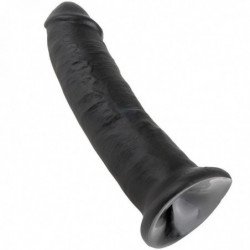 KING COCK - 9 DILDO NEGRO 22,9 CM