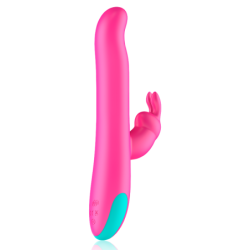HAPPY LOKY - VIBRADOR Y ROTADOR PLUTO RABBIT + CONTROL REMOTO WATCHME