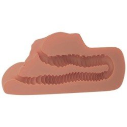 PDX PLUS - MASTURBADOR DE DOBLE ESTIRAMIENTO PARA VAGINA Y ANO PERFECTO