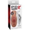 PDX PLUS - MASTURBADOR DE DOBLE ESTIRAMIENTO PARA VAGINA Y ANO PERFECTO