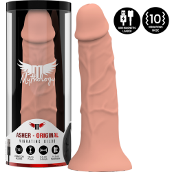 MITOLOGÍA - ASHER ORIGINAL DILDO S - VIBRADOR COMPATIBLE CON LA TECNOLOGÍA INALÁMBRICA WATCHME