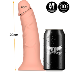 MYTHOLOGY - ASHER ORIGINAL DILDO M - VIBRADOR + CONTROL REMOTO CON TECNOLOGÍA INALÁMBRICA WATCHME