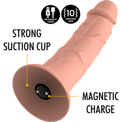MYTHOLOGY - ASHER ORIGINAL DILDO M - VIBRADOR + CONTROL REMOTO CON TECNOLOGÍA INALÁMBRICA WATCHME
