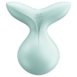 SATISFYER VIVA LA VULVA 3 VIBRADOR LAY-ON - VERDE