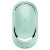 SATISFACTOR - PRO TO GO 2 ESTIMULADOR Y VIBRADOR DE DOBLE PULSO DE AIRE VERDE